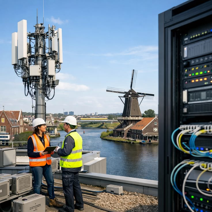 Pembangunan Menara & Link Wireless